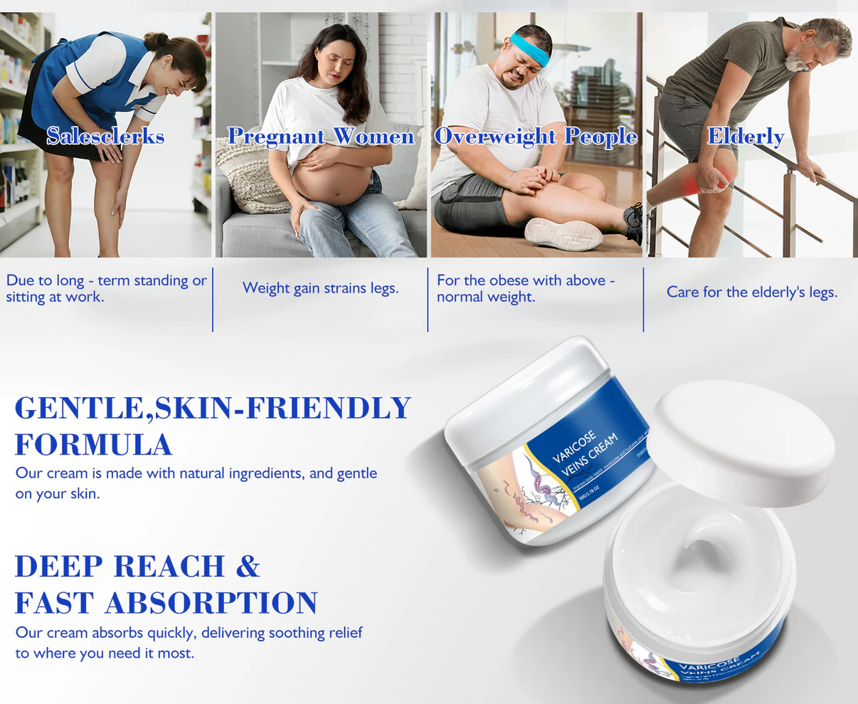 šBuy One Get One Freeš -AlcurasĀ® FastāAbsorbing Varicose Veins Care Cream For Smooth, Light, Confident Legsš¦µ