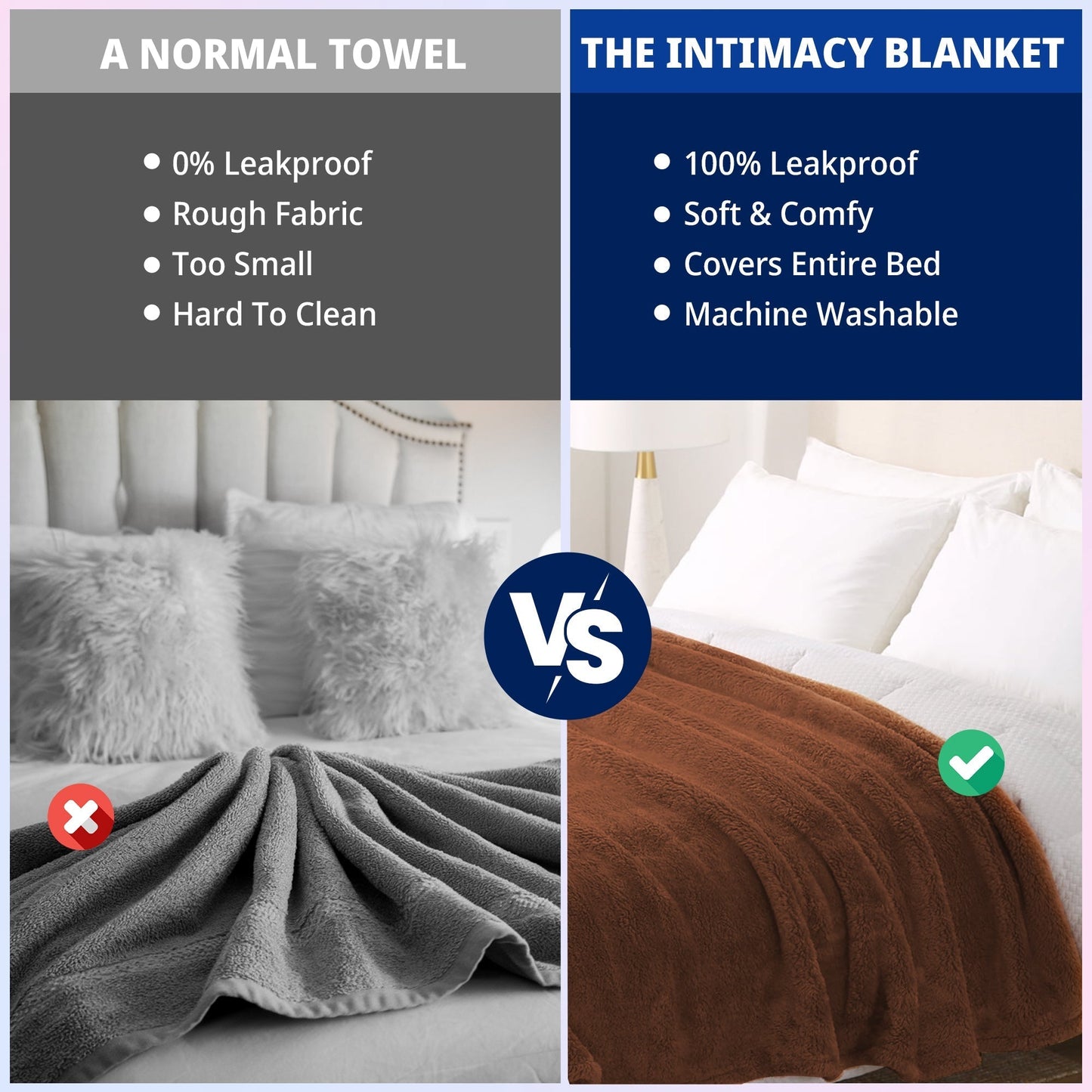 Waterproof Intimacy Blanket for Unmatched Comfort and Protection