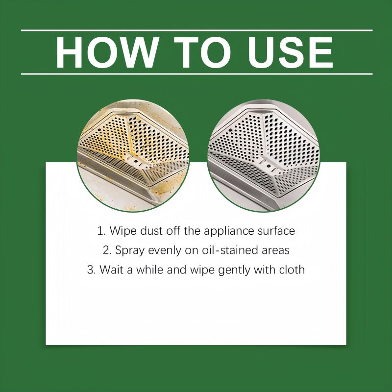 Multi-Purpose Enzyme Foam Cleaner 100ml - Effortlessly Removes Grease in Seconds
