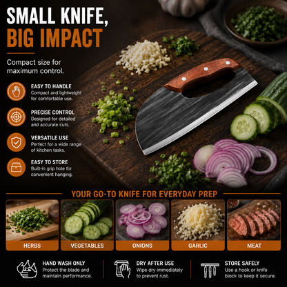 🔥 50% OFF Father’s Day Gift 🎁 | Hand-Forged Kitchen Slicing Cleaver 🍖
