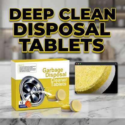 🏆Hot Sale⚡Deep Clean Disposal Tablets