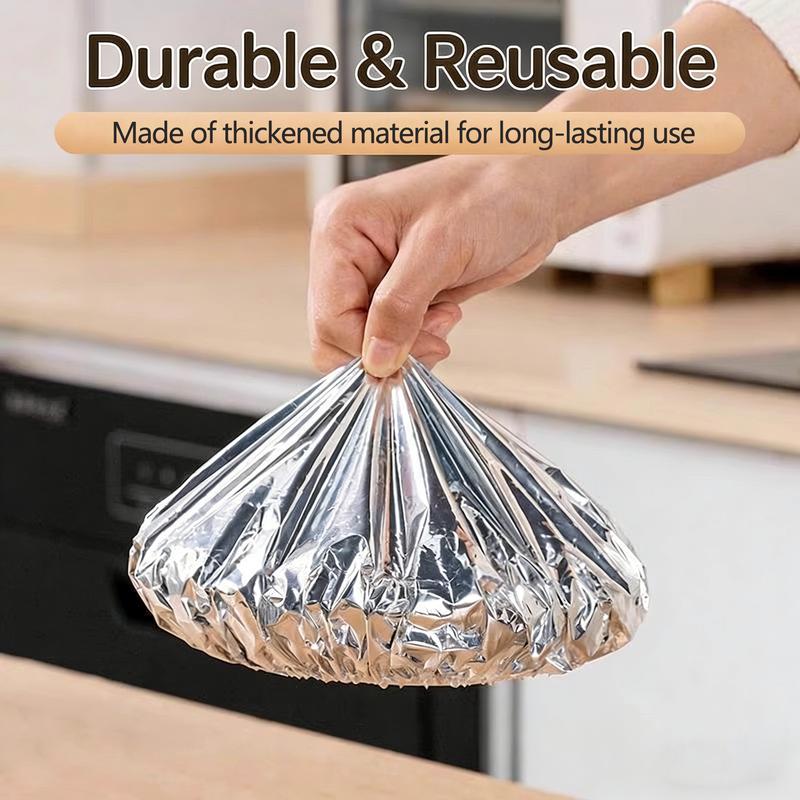 🔥Reusable Aluminum Foil Food Covers