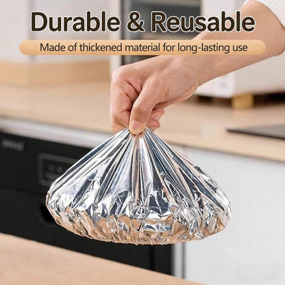 🔥Reusable Aluminum Foil Food Covers