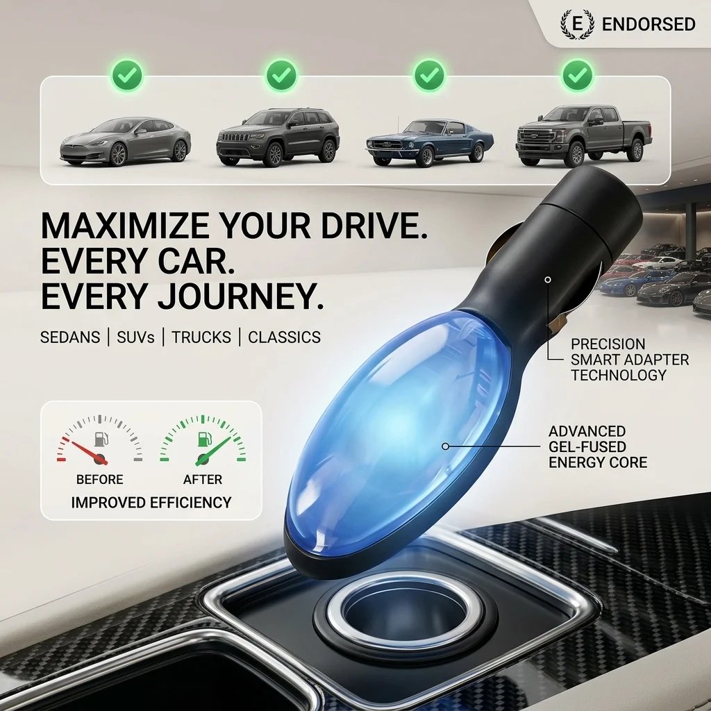 🚗Plug-and-Play Fuel Saver: Drive Further, Improve Fuel Efficiency