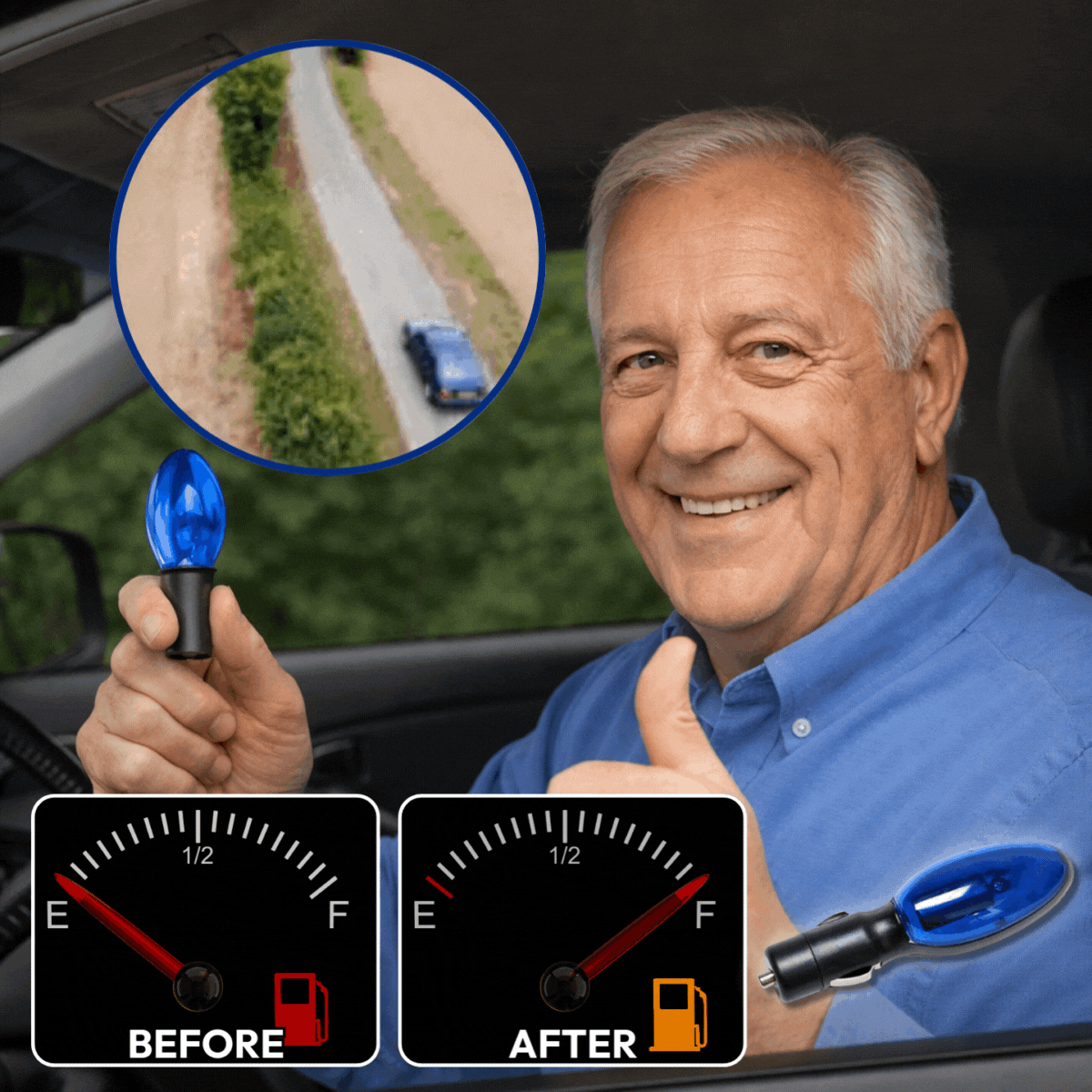 🚗Plug-and-Play Fuel Saver: Drive Further, Improve Fuel Efficiency