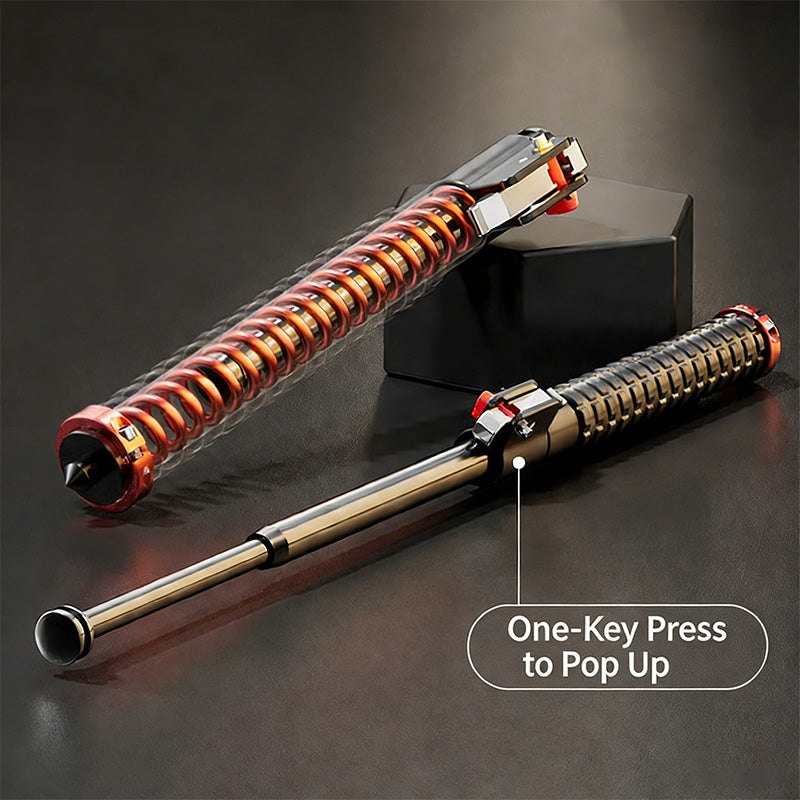 Enhanced Automatic Retractable Self-Defense Stick