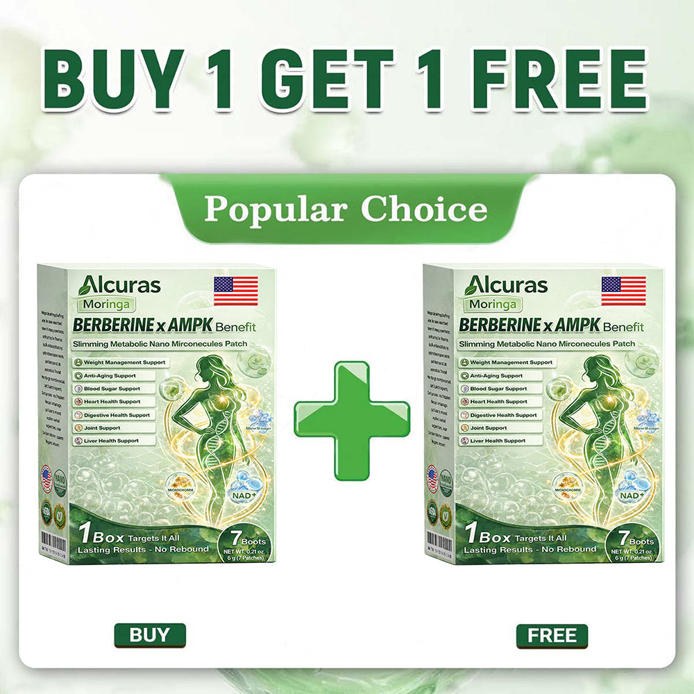 🎁🎁Alcuras® Moringa 8-Benefit Slimming & Metabolic Nano Microneedle changes in 7 days)  For obesity, Loose Skin,diabetes, sleep apnea, joint issues, and more