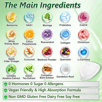 🎁🎁Alcuras® Moringa 8-Benefit Slimming & Metabolic Nano Microneedle changes in 7 days)  For obesity, Loose Skin,diabetes, sleep apnea, joint issues, and more