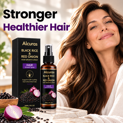 Alcuras® BlackRice HairAge Renewal Serum
