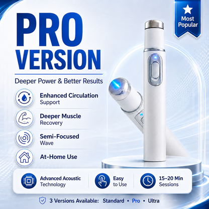 💥Mresio® Ultrasonic Shock Wave Therapy Massager——Restore Circulation. 🔥Relieve Deep Pain. Rebuild Male Confidence.