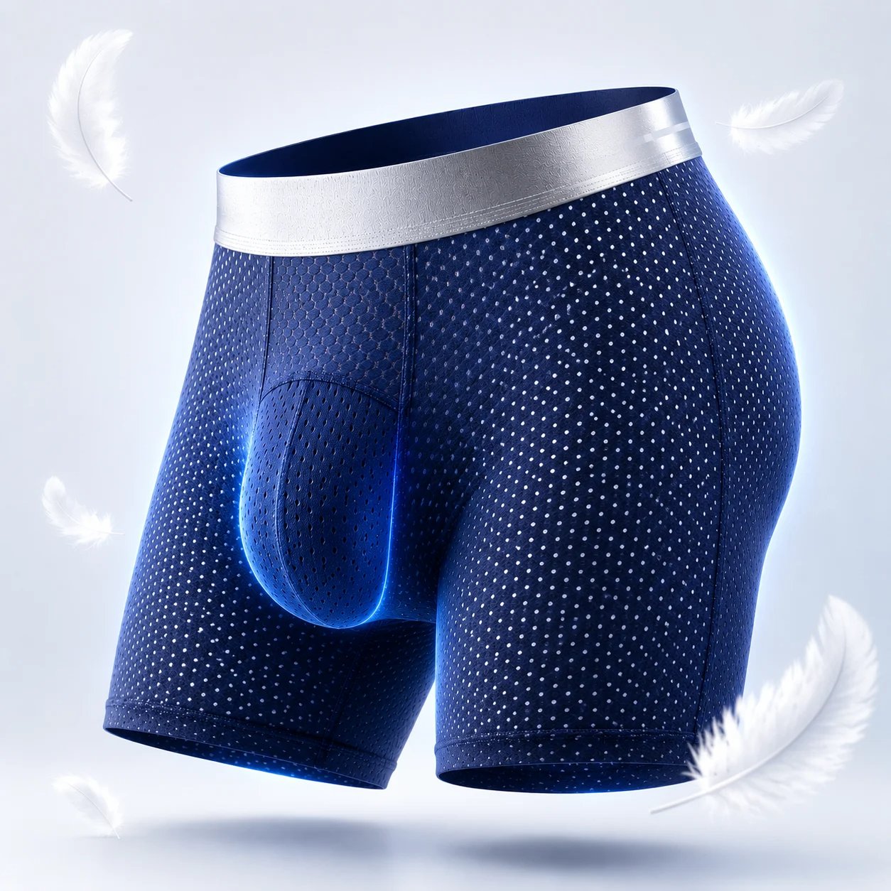 【Buy 3 Get 2 Free】-2026 HOT SALE🔥 Sfrcord® Premium Leakproof lceSilk Mesh Men's Boxer