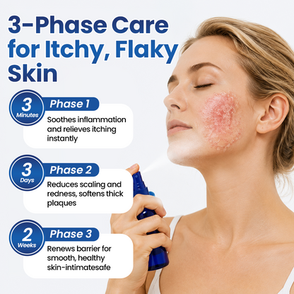 Alcuras® PsoriaMucin No-Rub Itch & Flake Relief Mist