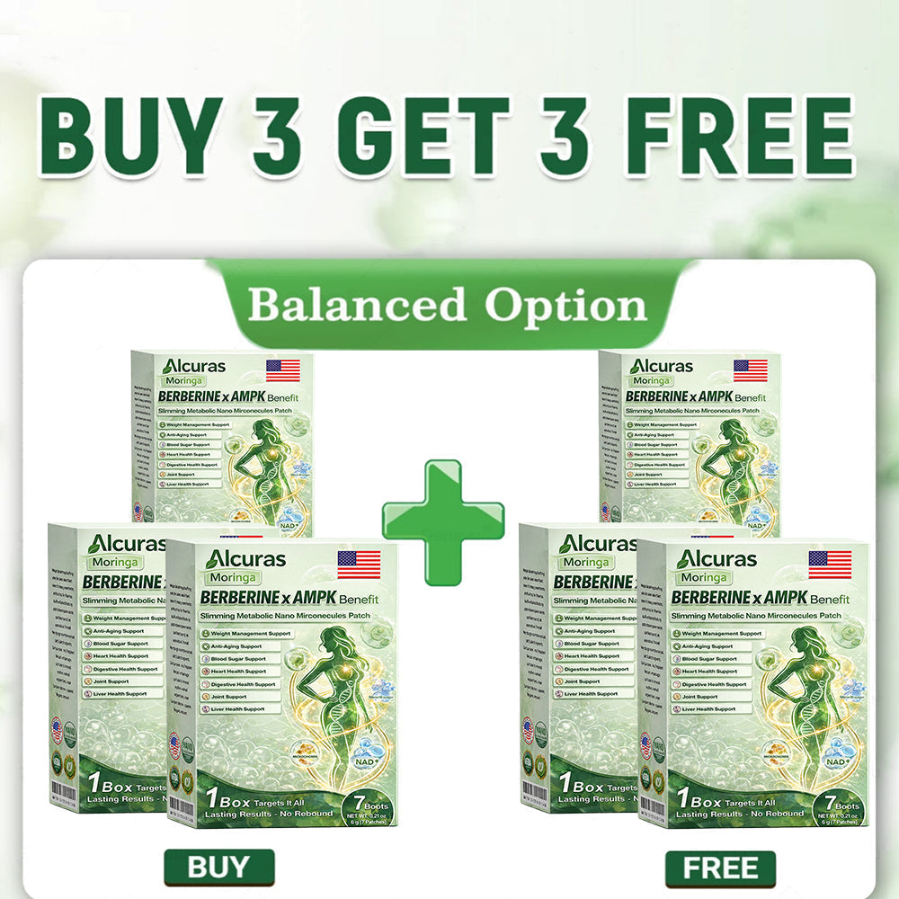 🎁🎁Alcuras® Moringa 8-Benefit Slimming & Metabolic Nano Microneedle changes in 7 days)  For obesity, Loose Skin,diabetes, sleep apnea, joint issues, and more