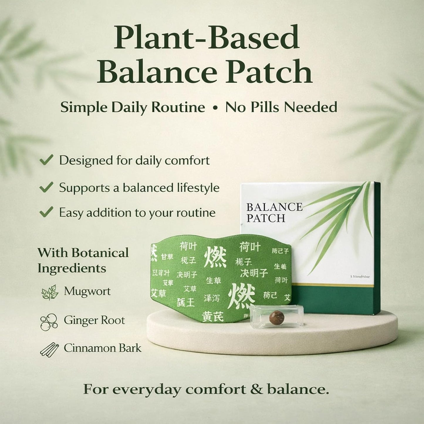 Alcuras® Herbal Balance Patch