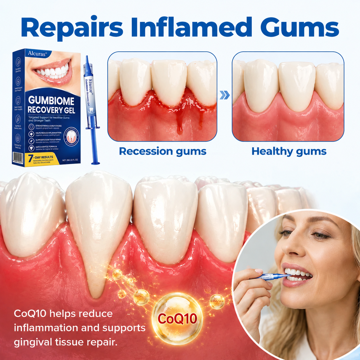 Alcuras® GumBiome Recovery Gel