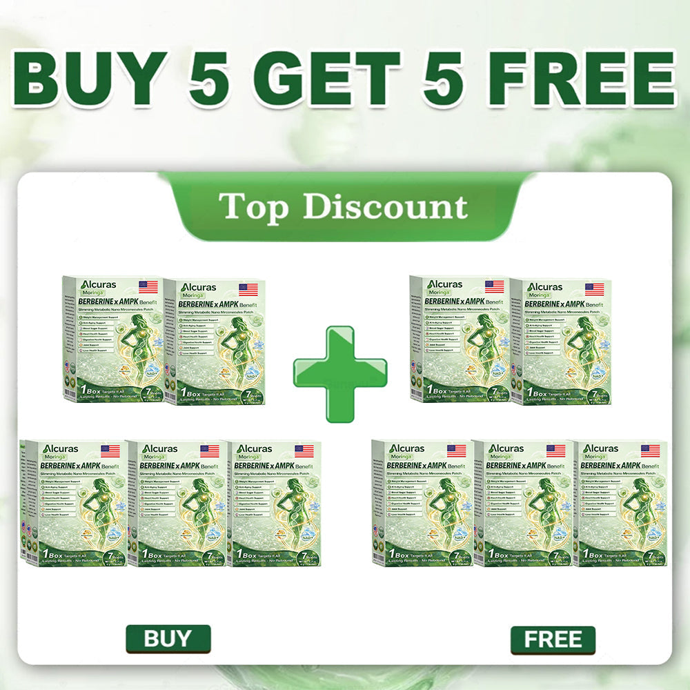 🎁🎁Alcuras® Moringa 8-Benefit Slimming & Metabolic Nano Microneedle changes in 7 days)  For obesity, Loose Skin,diabetes, sleep apnea, joint issues, and more