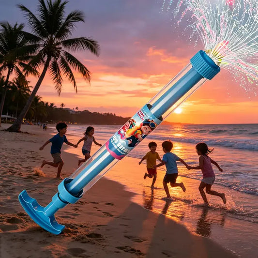 Glowing Rainbow Water Blaster | Summer Fun That Pops Like Magic! 🌈