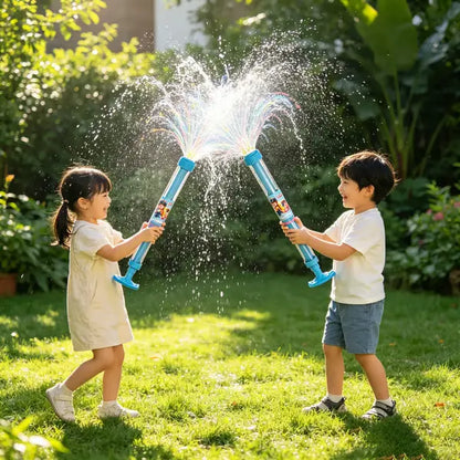 Glowing Rainbow Water Blaster | Summer Fun That Pops Like Magic! 🌈