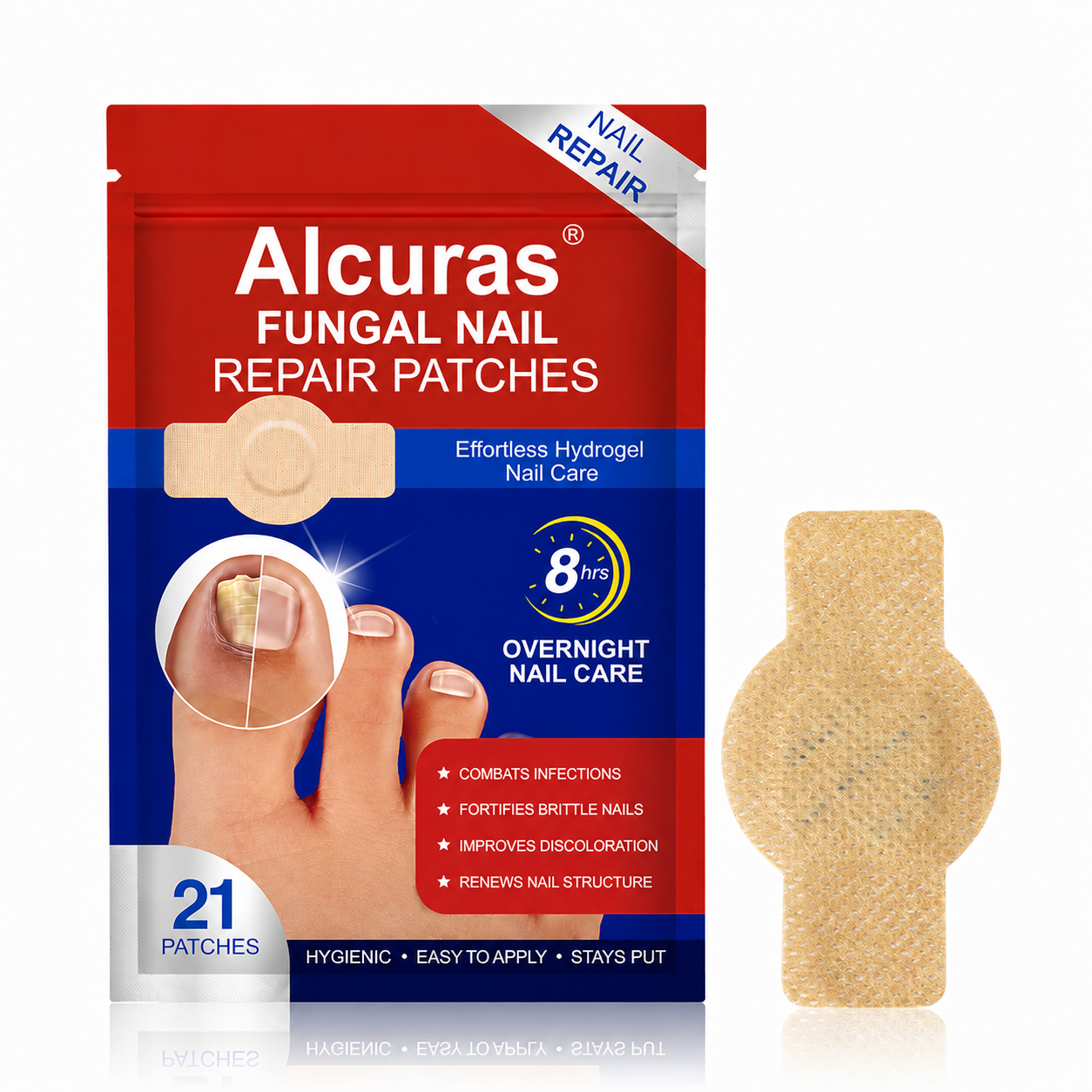 Alcuras® Fungal Nail Repair Patches