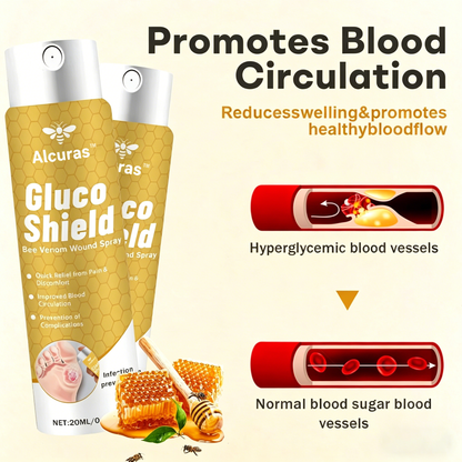 Alcuras™ GlucoShield Bee Venom Wound Spray💪