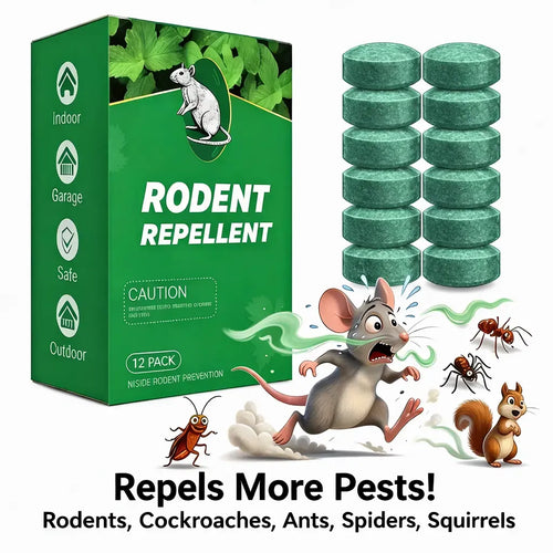 Natural Peppermint Rodent Repellent Balls (12 Pack) 🚫Keep Rats, Mice & Pests Away Safely