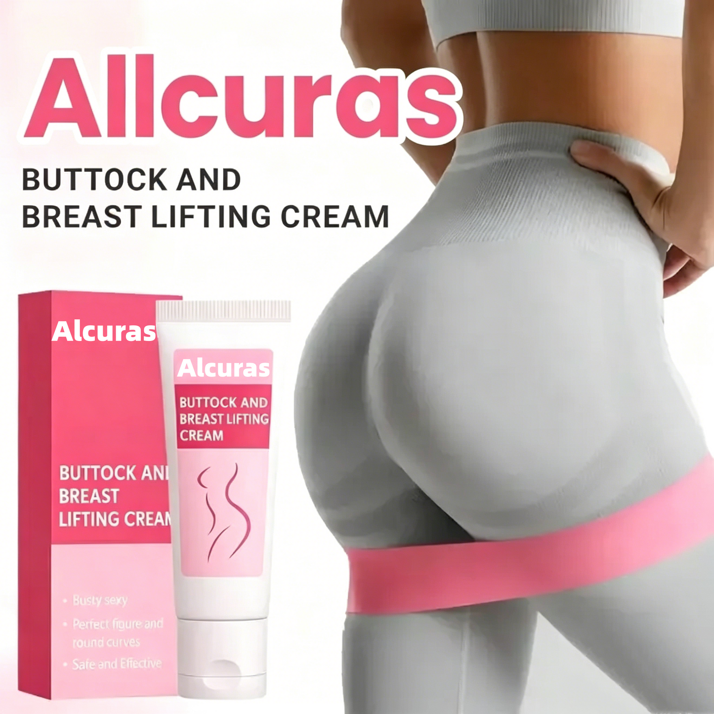 Alcuras™ Natural Breast and Buttock Enhancement Cream