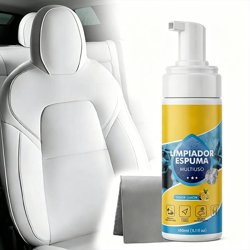 4-in-1 Multi-Enzyme Foam Cleaner – Deep Clean Car, Kitchen, Bathroom & Sofa