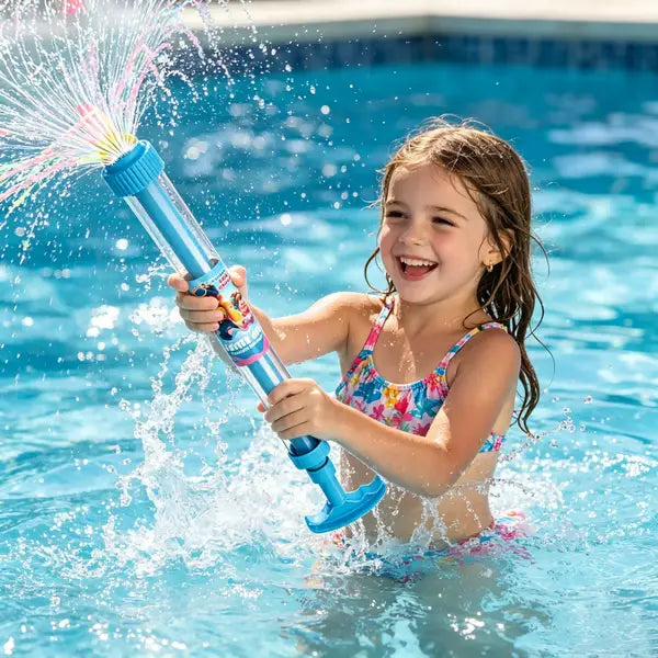 Glowing Rainbow Water Blaster | Summer Fun That Pops Like Magic! 🌈