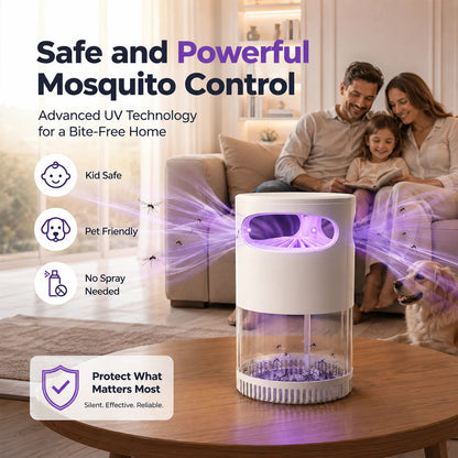 Ultra-Quiet Bionic UV Suction Mosquito Trap