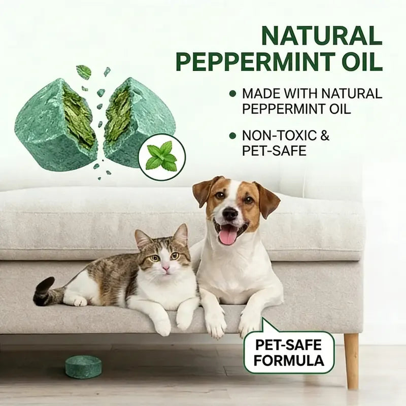 Natural Peppermint Rodent Repellent Balls (12 Pack) 🚫Keep Rats, Mice & Pests Away Safely
