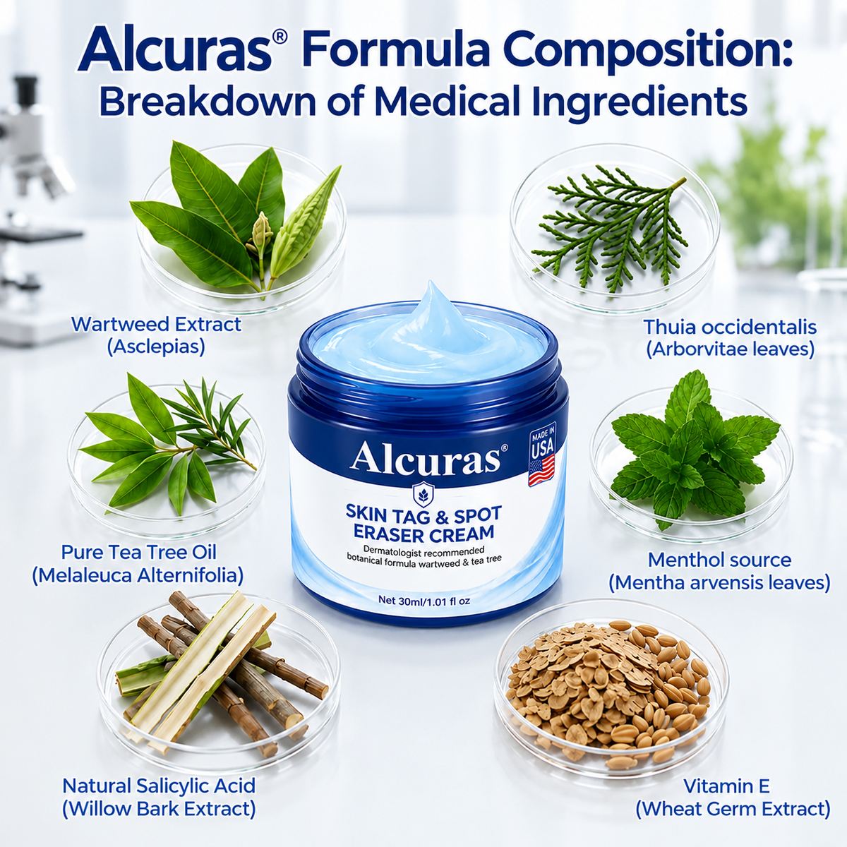 Alcuras® 7-Day Skin Tag & Spot Eraser Cream