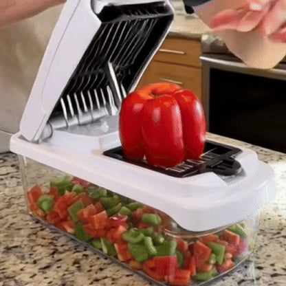 Multi-functional vegetable cutter