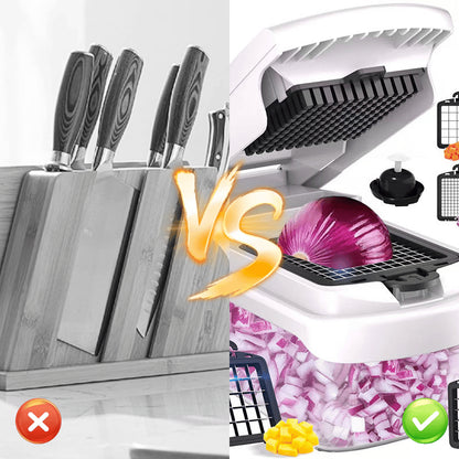 Multi-functional vegetable cutter