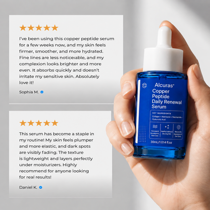 Alcuras® Copper Peptide Daily Renewal Serum