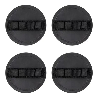 🧽 4-Pack Soft Rubber Shower Scrubber – Gentle Yet Effective, Exfoliates & Cleanses All Skin Types