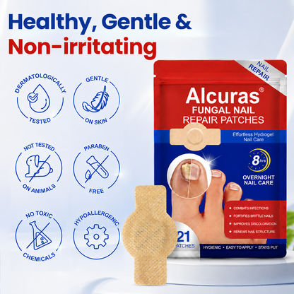 Alcuras® Fungal Nail Repair Patches