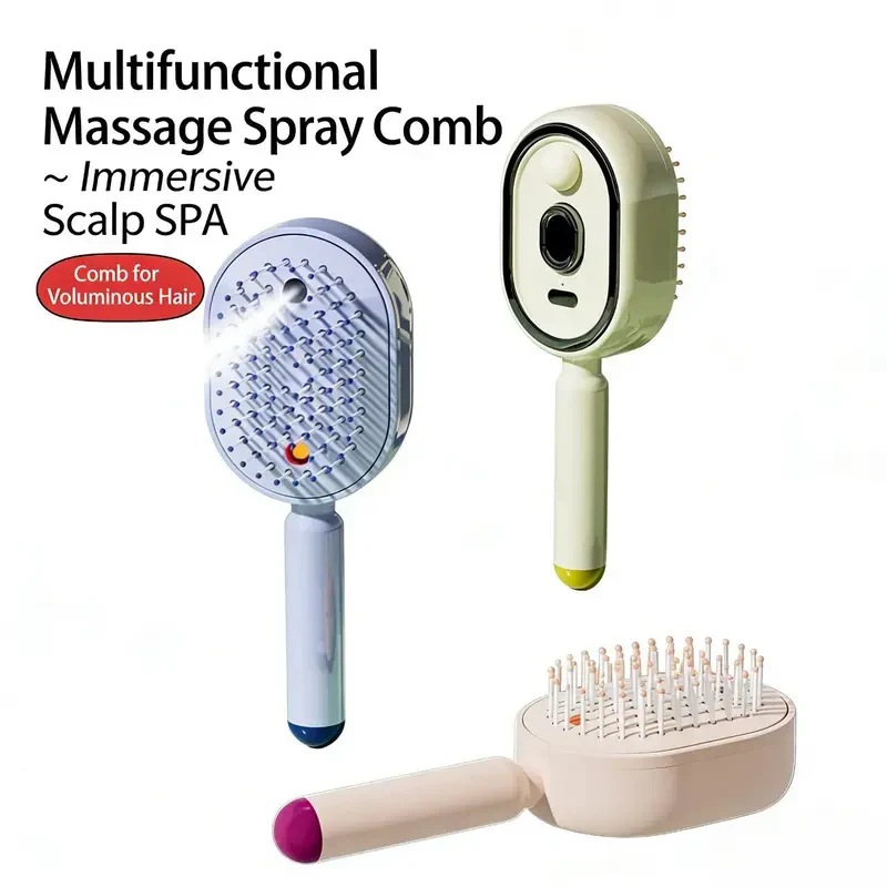 🎁 Electric Spray Air Cushion Massage Comb - Finds🎁