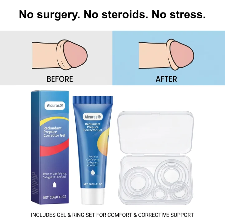Alcuras® Gentle Foreskin Corrector Gel – Soothing, Natural Relief