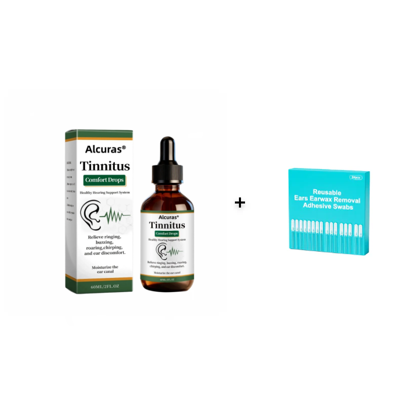 Alcuras® Ear Care Drops – Gentle Cleansing & Soothing Relief for Healthy Ears 🧼