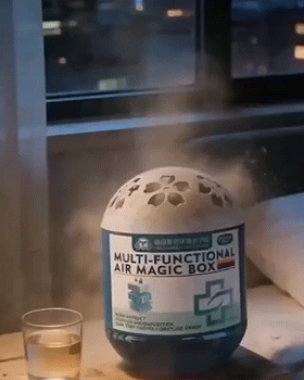 Magic Bead Box for Odor and Dust Removal