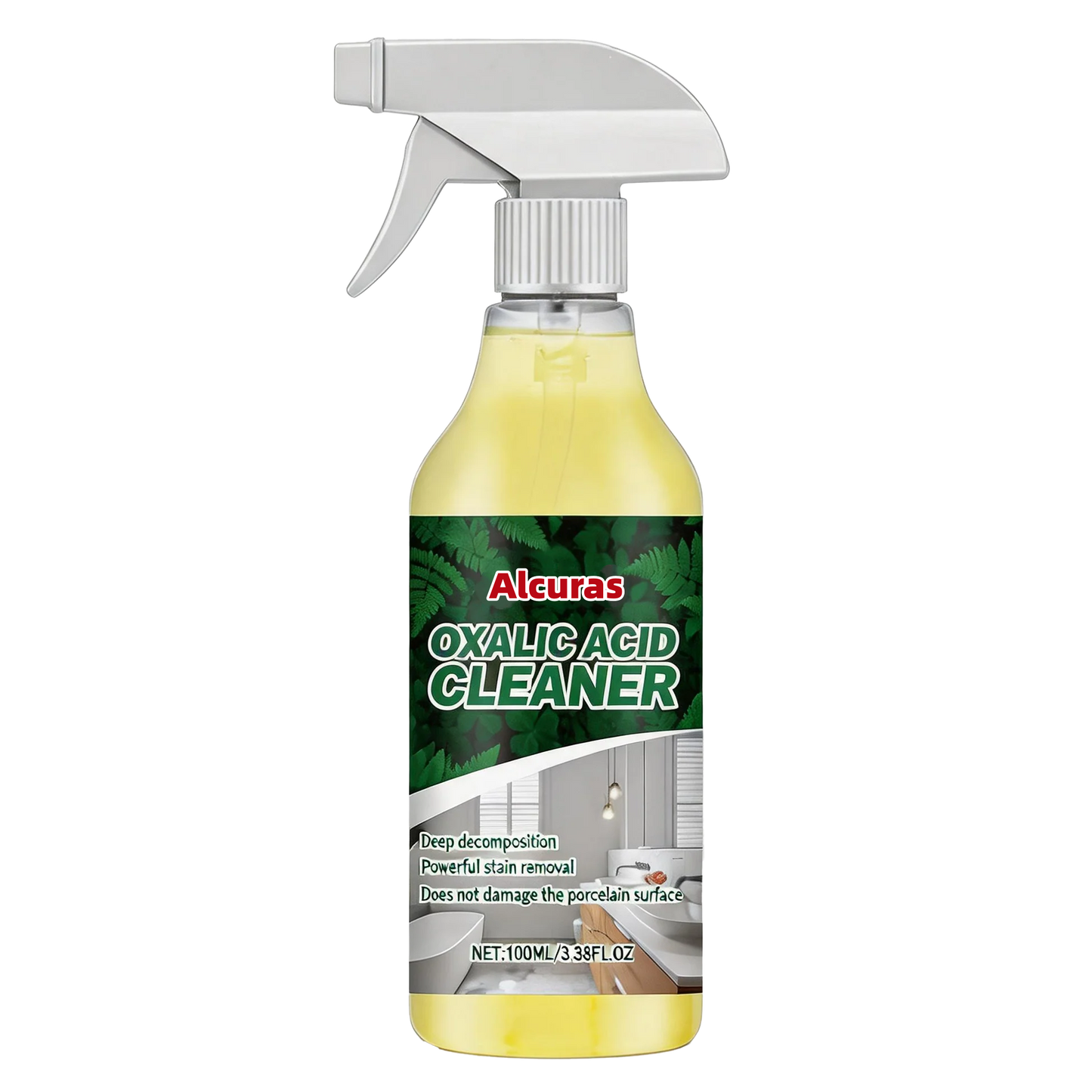 Alcuras🔥Bathroom Cleaner for Tough Toilet & Sink Stains