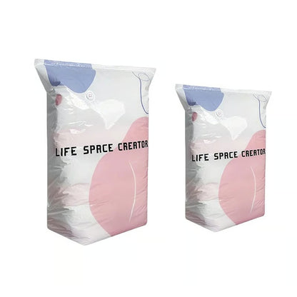 Thickened Stereoscopic No-Pump Vacuum Compression Bag