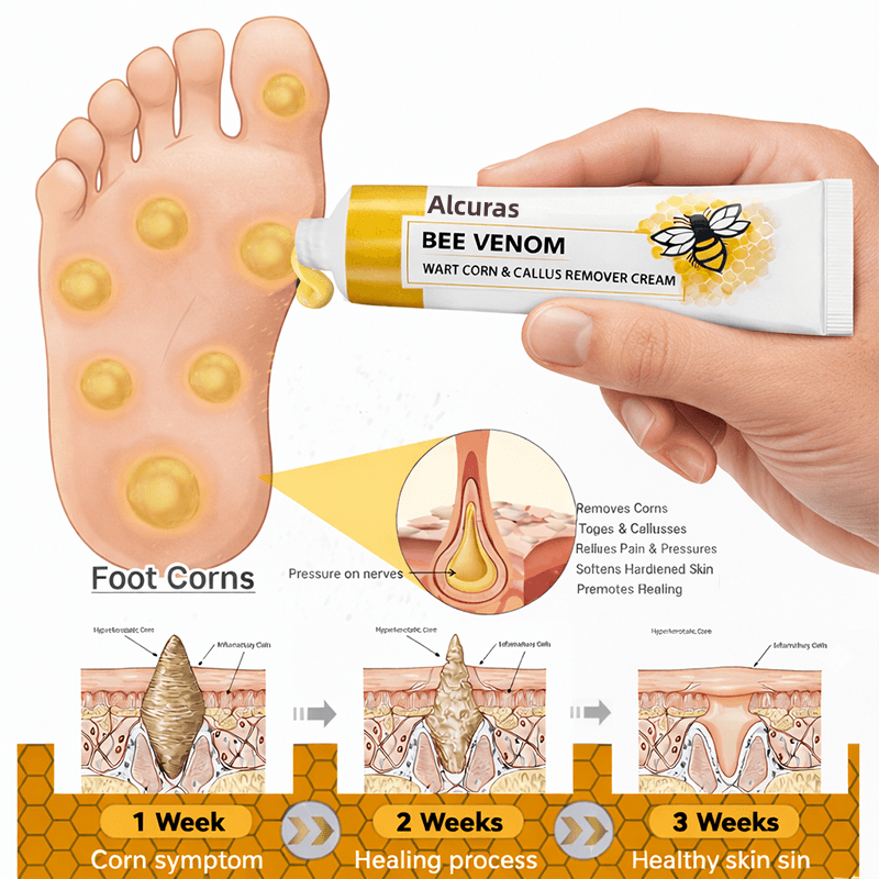 Alcuras®️ The Promise: Sandal Confidence Again—Without Shame, Without Pain, Without Recurrence