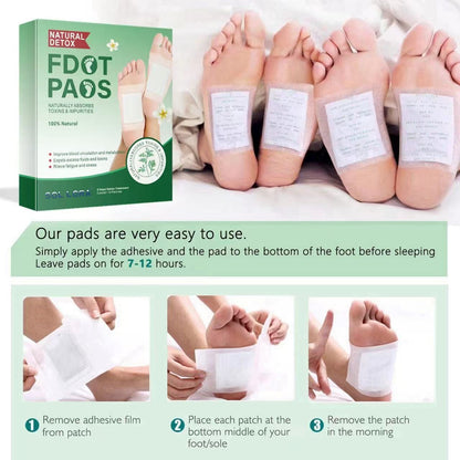 Alcuras®️ Extra Strength Detox Foot Patch🌿Natural Plant Extract