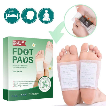 Alcuras®️ Extra Strength Detox Foot Patch🌿Natural Plant Extract