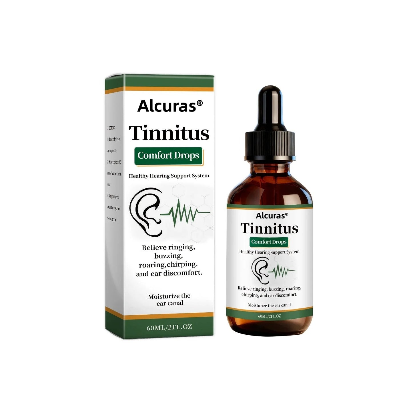 Alcuras® Ear Care Drops – Gentle Cleansing & Soothing Relief for Healthy Ears 🧼