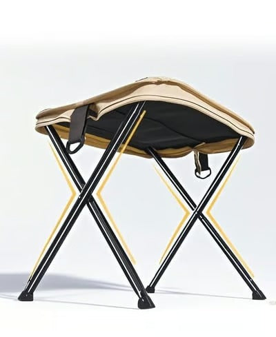 Take a Seat—Anywhere, Anytime!  Stay Comfortable on  the Go with the  Foldable Backpack Stool