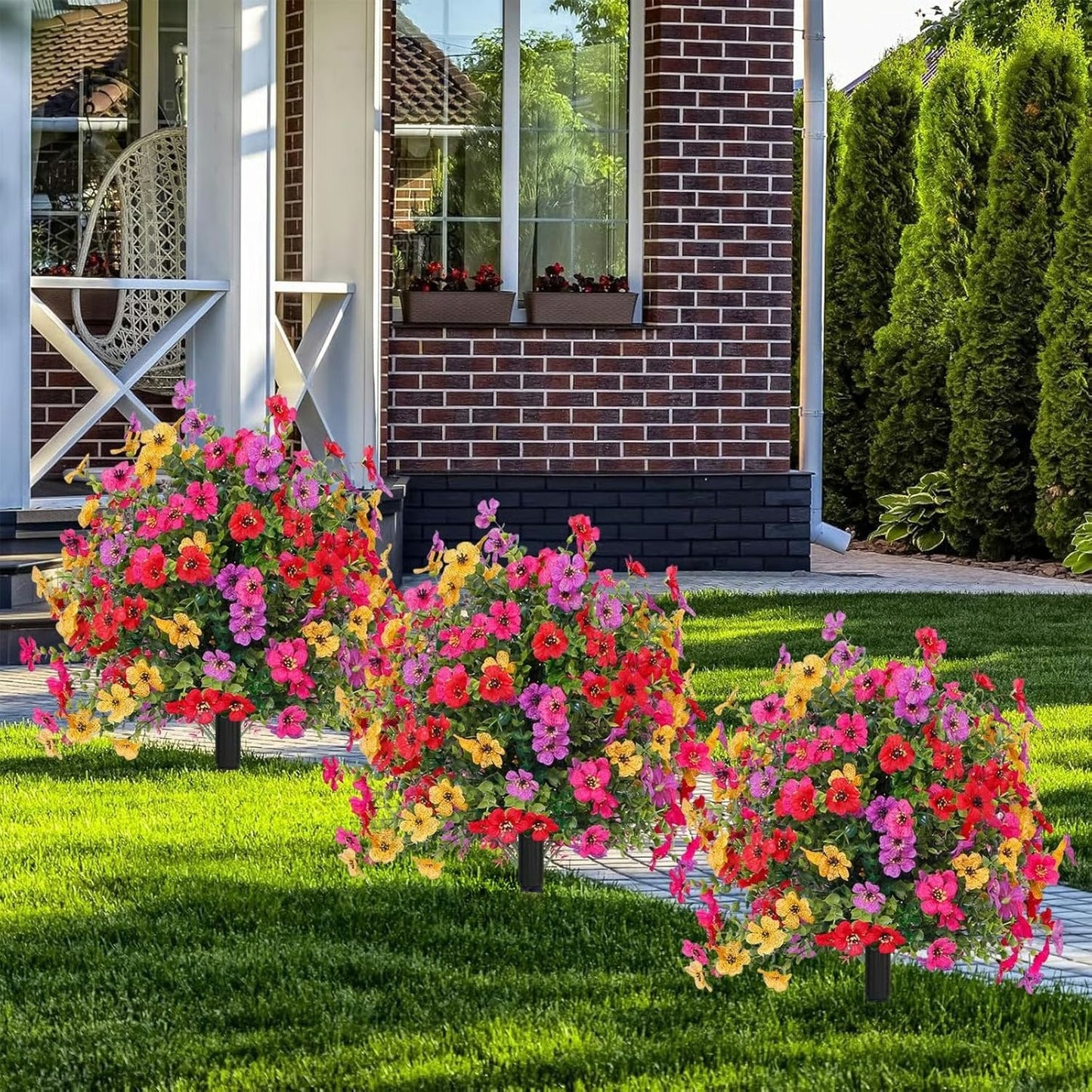 🔥Outdoor/Indoor UV Resistant & Waterproof Artificial Flower Decor