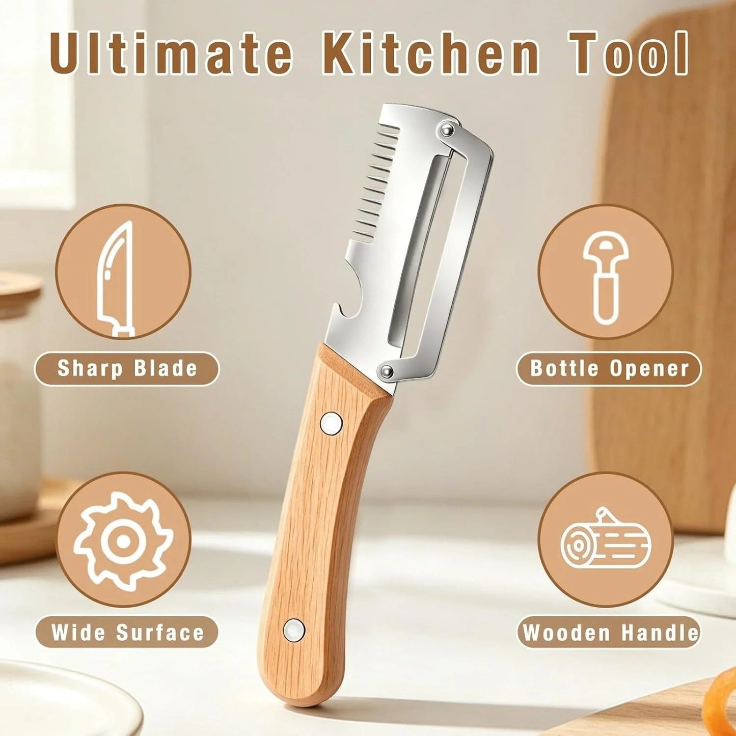 🔥Multi-Functional Vegetable Peeler for Kitchen