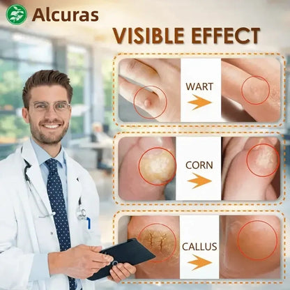 Alcuras®️ The Promise: Sandal Confidence Again—Without Shame, Without Pain, Without Recurrence